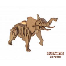 Quebra-cabeça 3D  Elefante