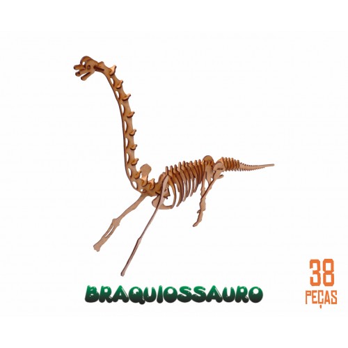 Quebra Cabeça 3D Dinossauro Braquiossauro